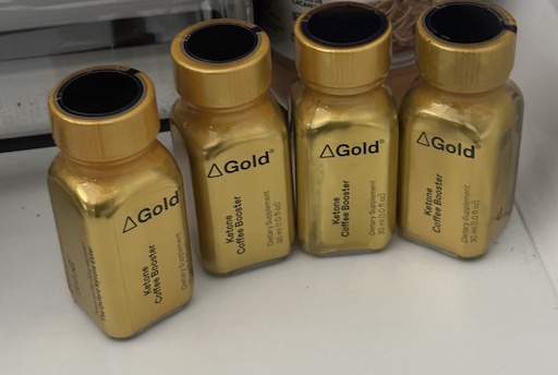 4 bottles of delta-gold